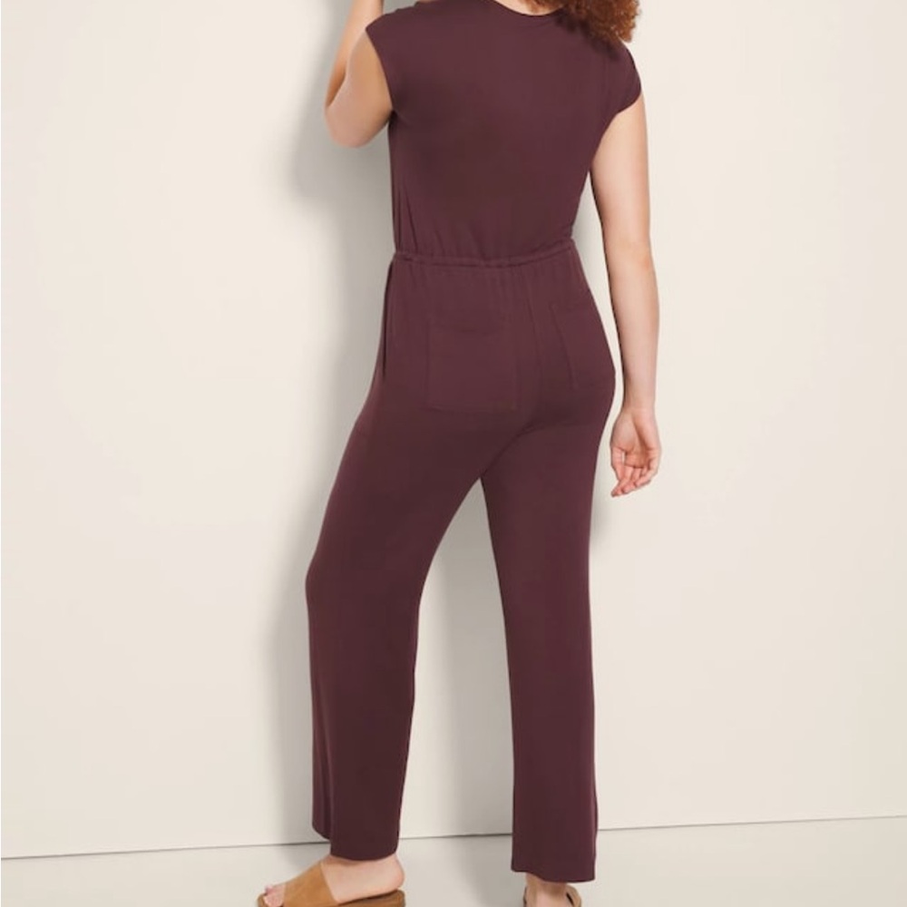 Soma French Terry wide leg jumpsuit